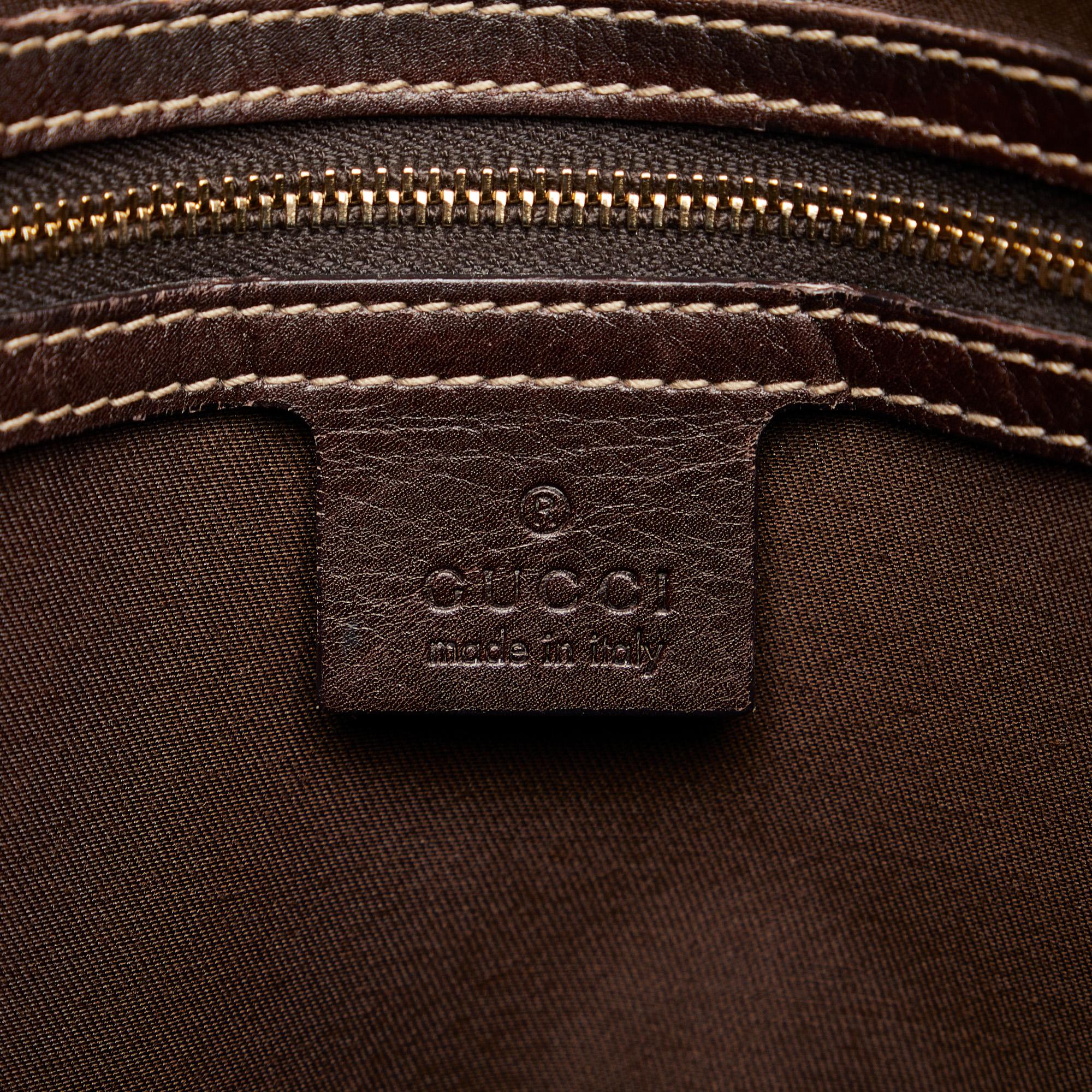 Gucci Bamboo Horsebit Tote (SHG-S7HTdu)