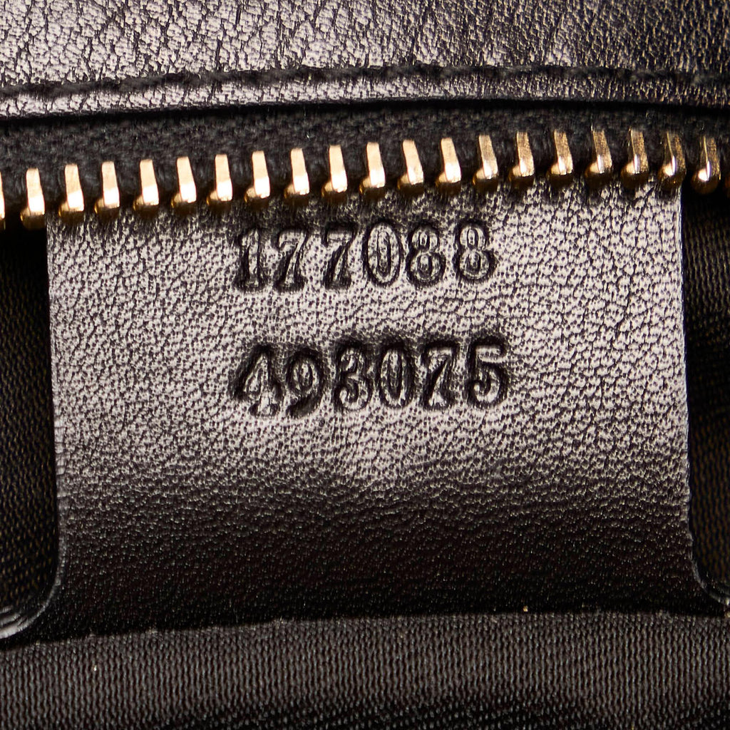 Gucci Bamboo Indy Leather Hobo Bag (SHG-29680)