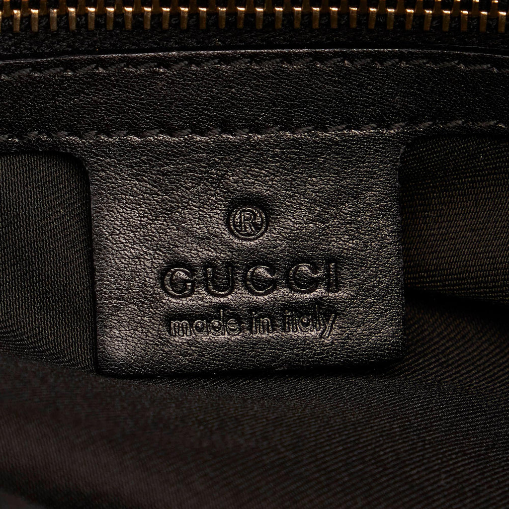 Gucci Bamboo Indy Leather Hobo Bag (SHG-29680)