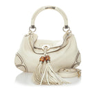Gucci Bamboo Indy Leather Satchel (SHG-31888)