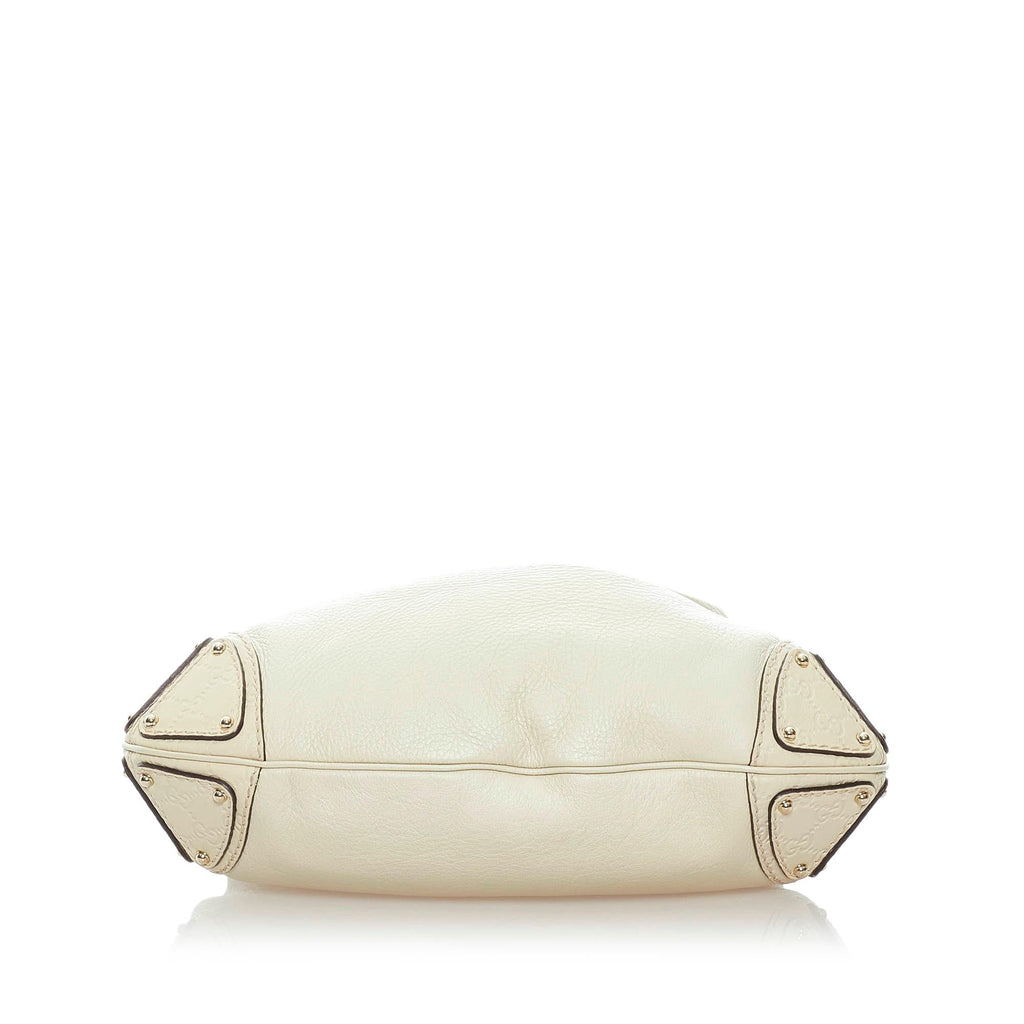 Gucci Bamboo Indy Leather Satchel (SHG-32436)
