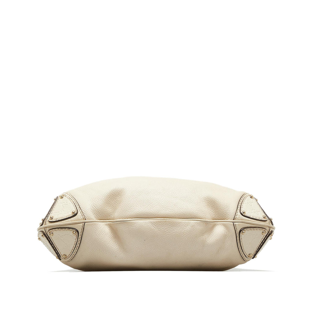 Gucci Bamboo Indy Leather Satchel (SHG-VsCzz0)