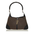 Gucci Bamboo Jackie Canvas Shoulder Bag (SHG-34844)