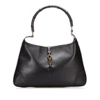 Gucci Bamboo Jackie Leather Shoulder Bag (SHG-35484)