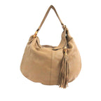 Gucci Bamboo Jungle Leather Hobo Bag (SHG-35690)