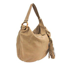 Gucci Bamboo Jungle Leather Hobo Bag (SHG-35690)