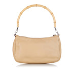 Gucci Bamboo Leather Baguette (SHG-23446)