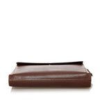 Gucci Bamboo Leather Briefcase (SHG-32849)