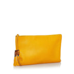 Gucci Bamboo Leather Clutch Bag (SHG-32063)