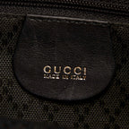 Gucci Bamboo Leather Drawstring Backpack (SHG-21546)
