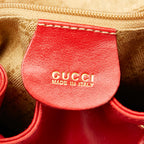 Gucci Bamboo Leather Drawstring Mini Backpack (SHG-HWMiaE)