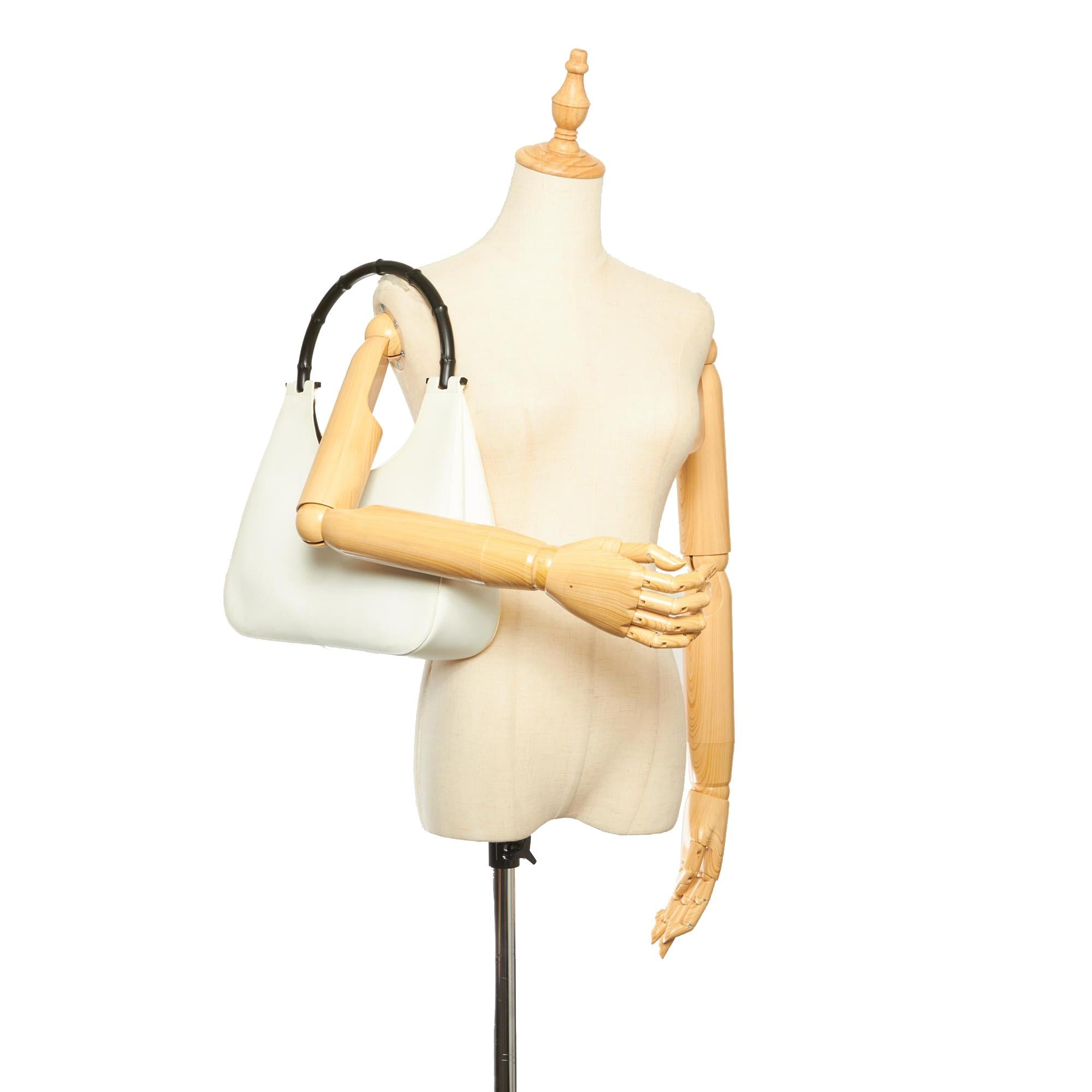 Gucci Bamboo Leather Handbag (SHG-17674)