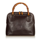 Gucci Bamboo Leather Handbag (SHG-25568)