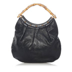 Gucci Bamboo Leather Handbag (SHG-30500)