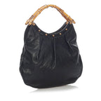 Gucci Bamboo Leather Handbag (SHG-30500)