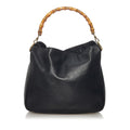 Gucci Bamboo Leather Satchel (SHG-29138)
