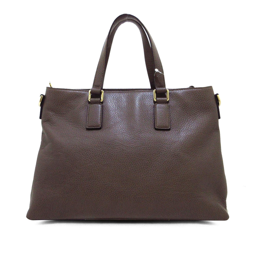 Gucci Bamboo Leather Satchel (SHG-IkckBM)