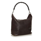 Gucci Bamboo Leather Shoulder Bag (SHG-29052)