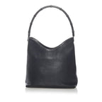 Gucci Bamboo Leather Shoulder Bag (SHG-30827)