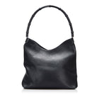Gucci Bamboo Leather Shoulder Bag (SHG-V5HURz)