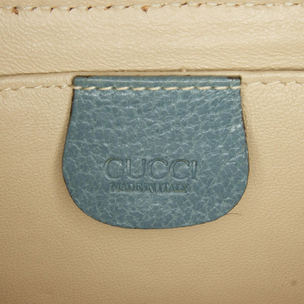 Gucci Bamboo Leather Vanity Bag (SHG-2XKgsO)
