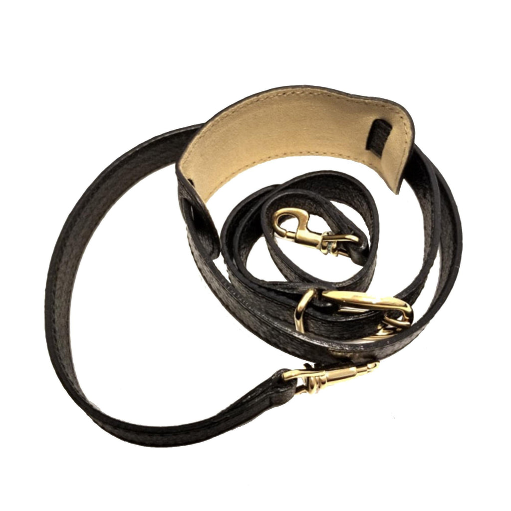 Gucci Bamboo Leather Vanity Bag (SHG-pwS0uj)