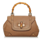 Gucci Bamboo Night Leather Handbag (SHG-29106)