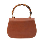 Gucci Bamboo Night Leather Satchel (SHG-3sJex1)