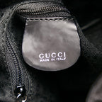 Gucci Bamboo Nylon Bucket Bag (SHG-31578)