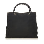 Gucci Bamboo Nylon Handbag (SHG-27592)