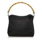 Gucci Bamboo Nylon Handbag (SHG-28723)