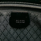 Gucci Bamboo Nylon Satchel (SHG-31009)