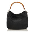 Gucci Bamboo Nylon Satchel (SHG-34978)