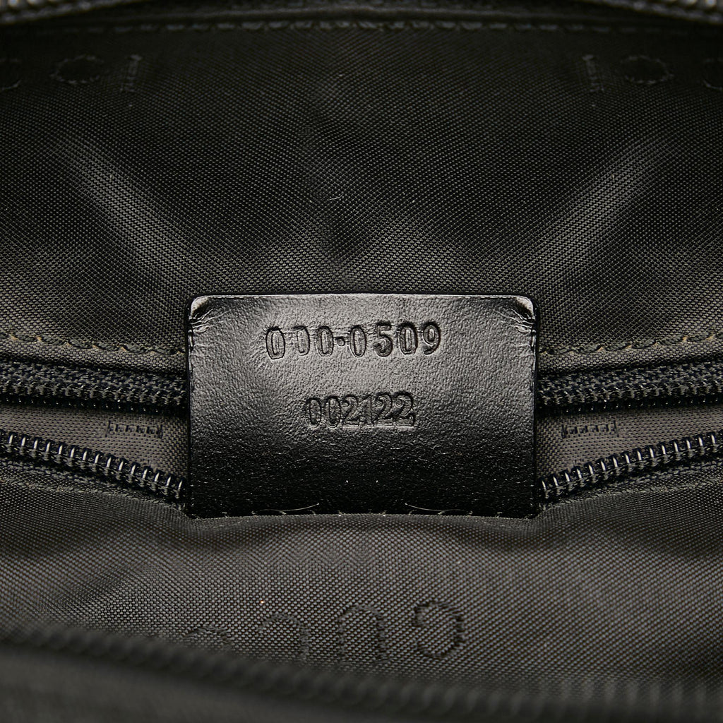 Gucci Bamboo Nylon Satchel (SHG-36702)