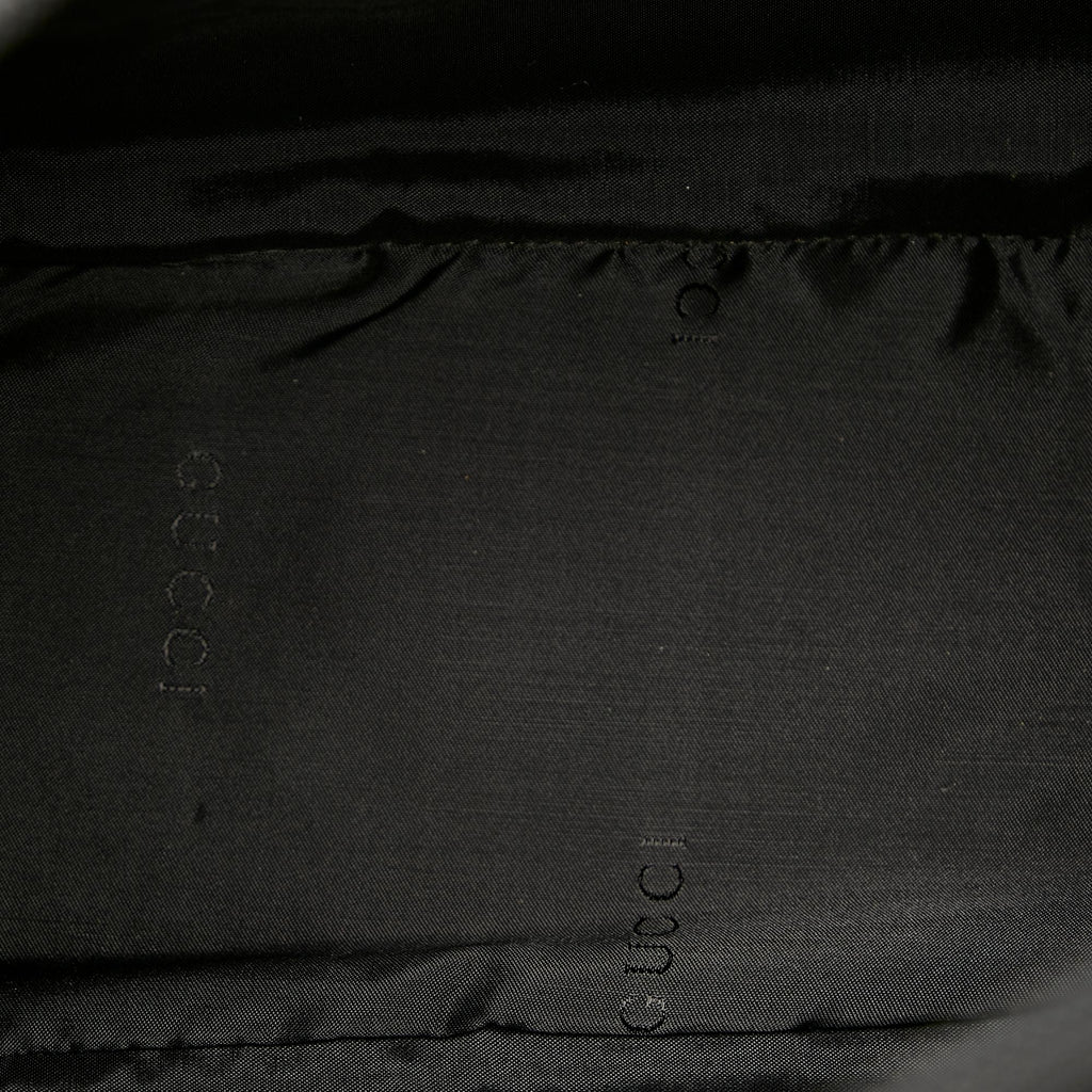 Gucci Bamboo Nylon Satchel (SHG-36702)