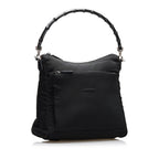 Gucci Bamboo Nylon Satchel (SHG-36702)