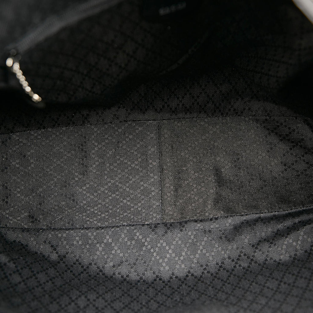 Gucci Bamboo Nylon Satchel (SHG-3w9q8z)