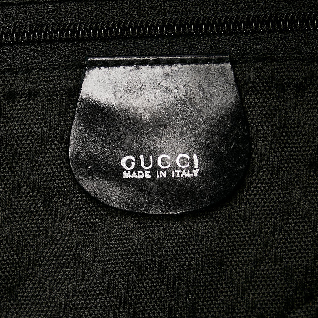 Gucci Bamboo Nylon Satchel (SHG-3w9q8z)