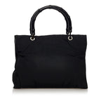 Gucci Bamboo Nylon Satchel (SHG-TotpRg)