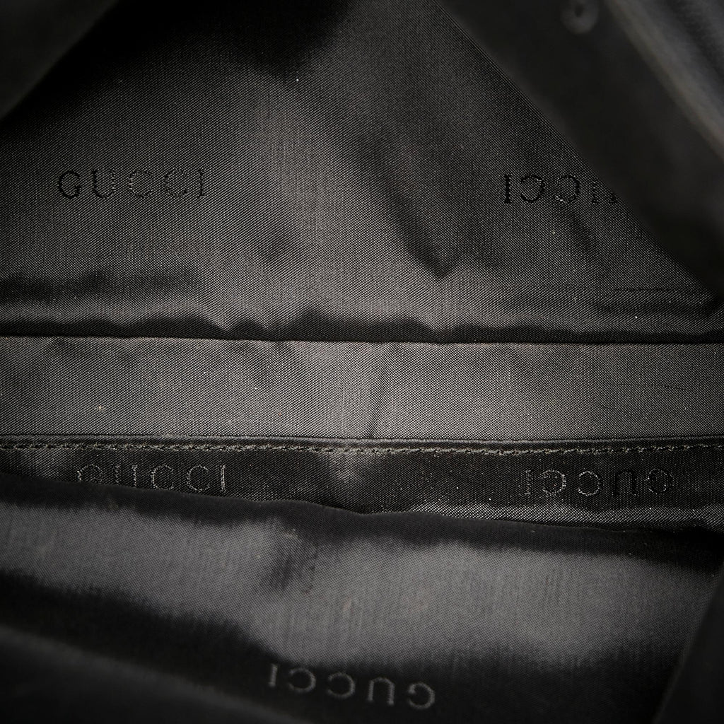 Gucci Bamboo Nylon Satchel (SHG-TotpRg)