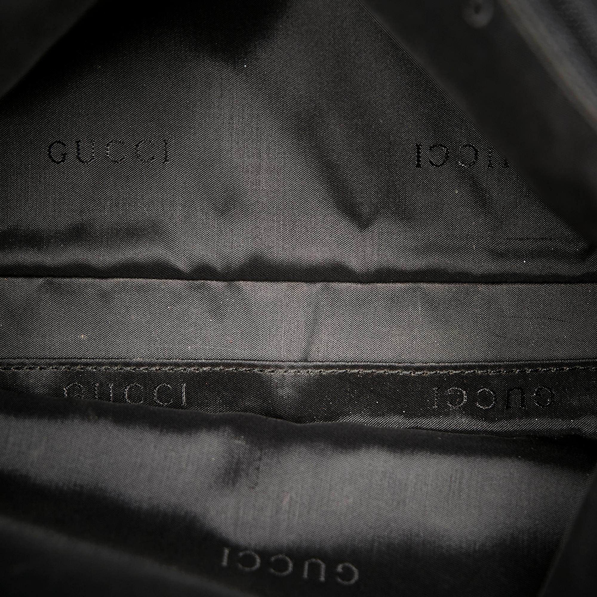 Gucci Bamboo Nylon Satchel (SHG-TotpRg)