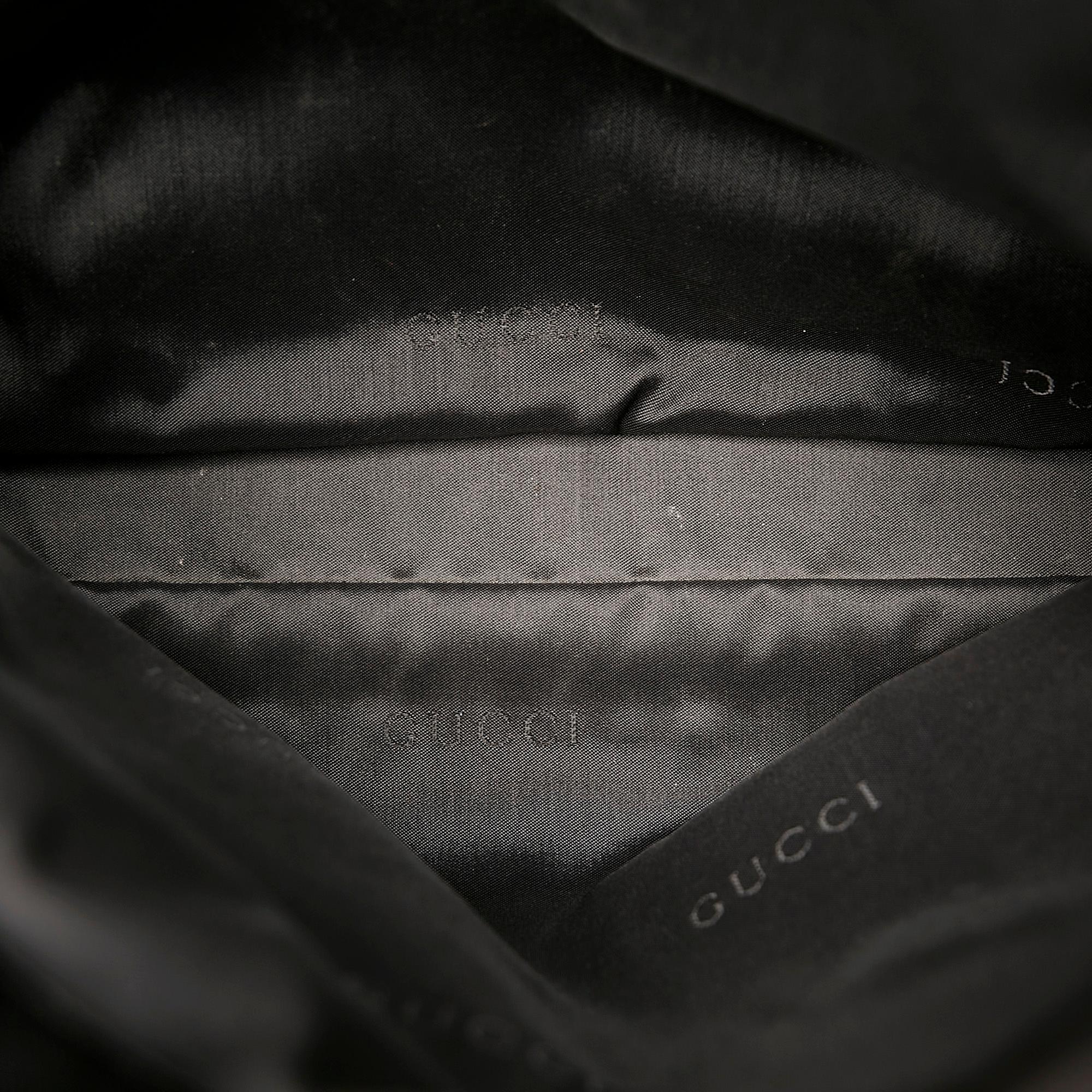 Gucci Bamboo Nylon Satchel (SHG-TotpRg)