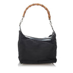 Gucci Bamboo Nylon Shoulder Bag (SHG-vldL1X)