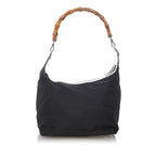 Gucci Bamboo Nylon Shoulder Bag (SHG-vldL1X)