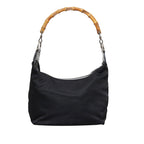 Gucci Bamboo Nylon Shoulder Bag (SHG-d4KAgE)