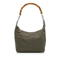 Gucci Bamboo Nylon Shoulder Bag (SHG-vluyZY)