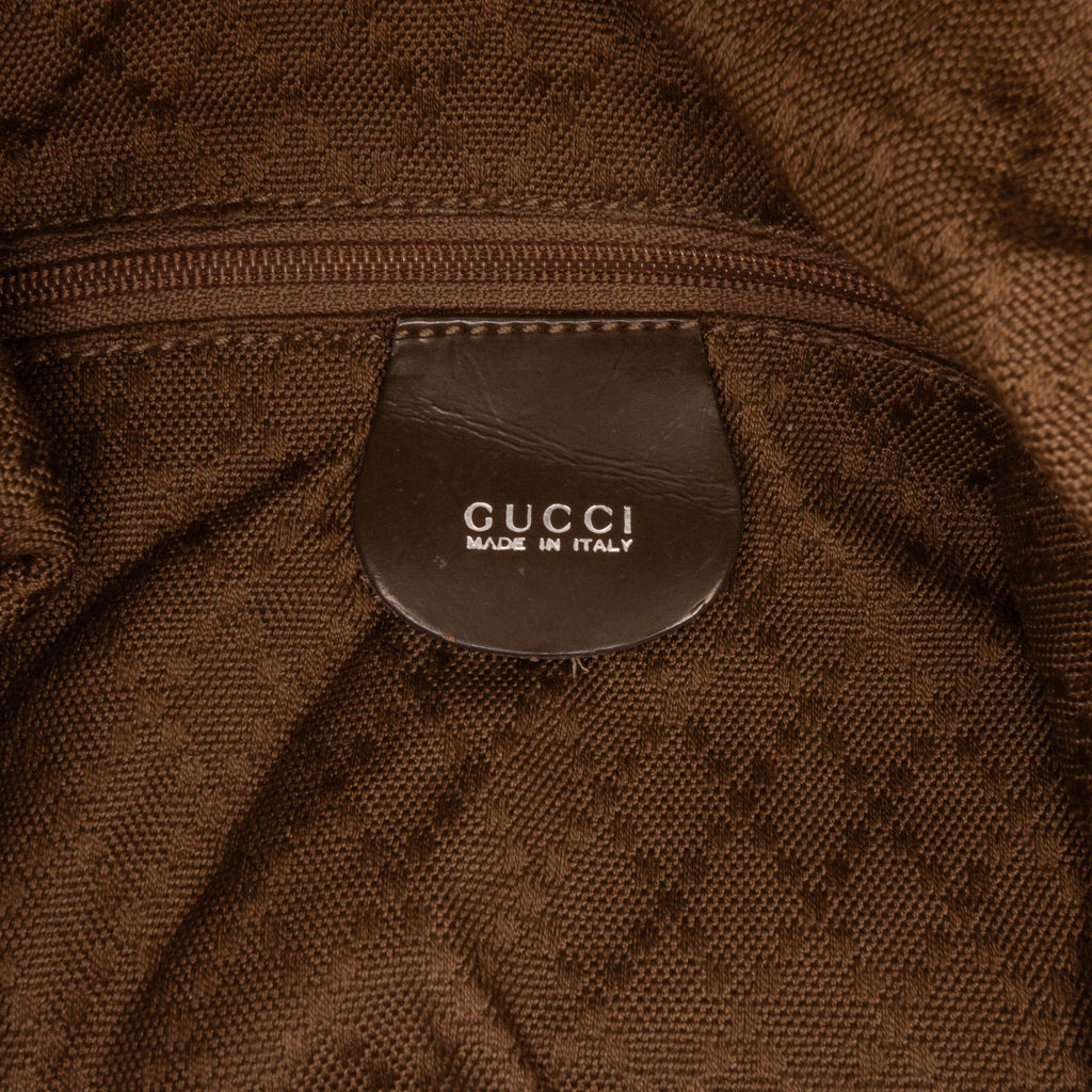 Gucci Bamboo Nylon Shoulder Bag (SHG-vluyZY)