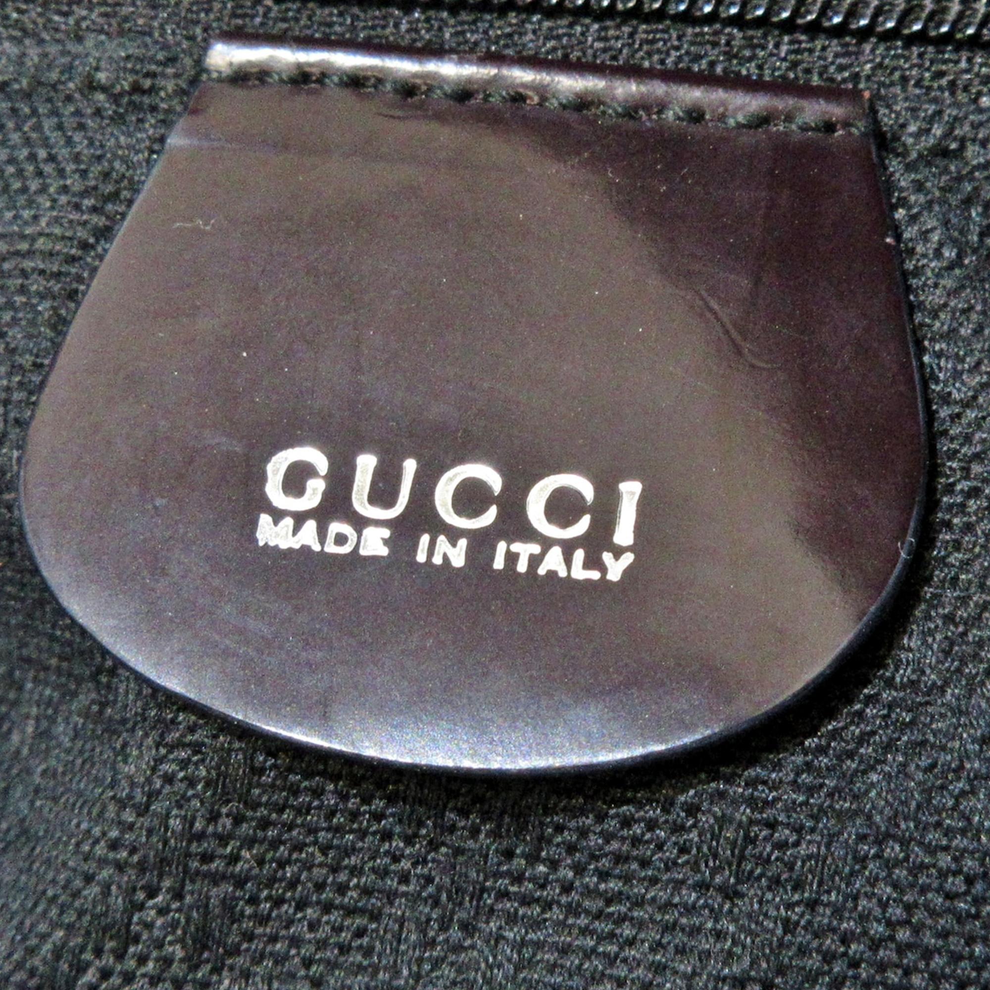 Gucci Bamboo Nylon Shoulder Bag (SHG-4VDUV4)