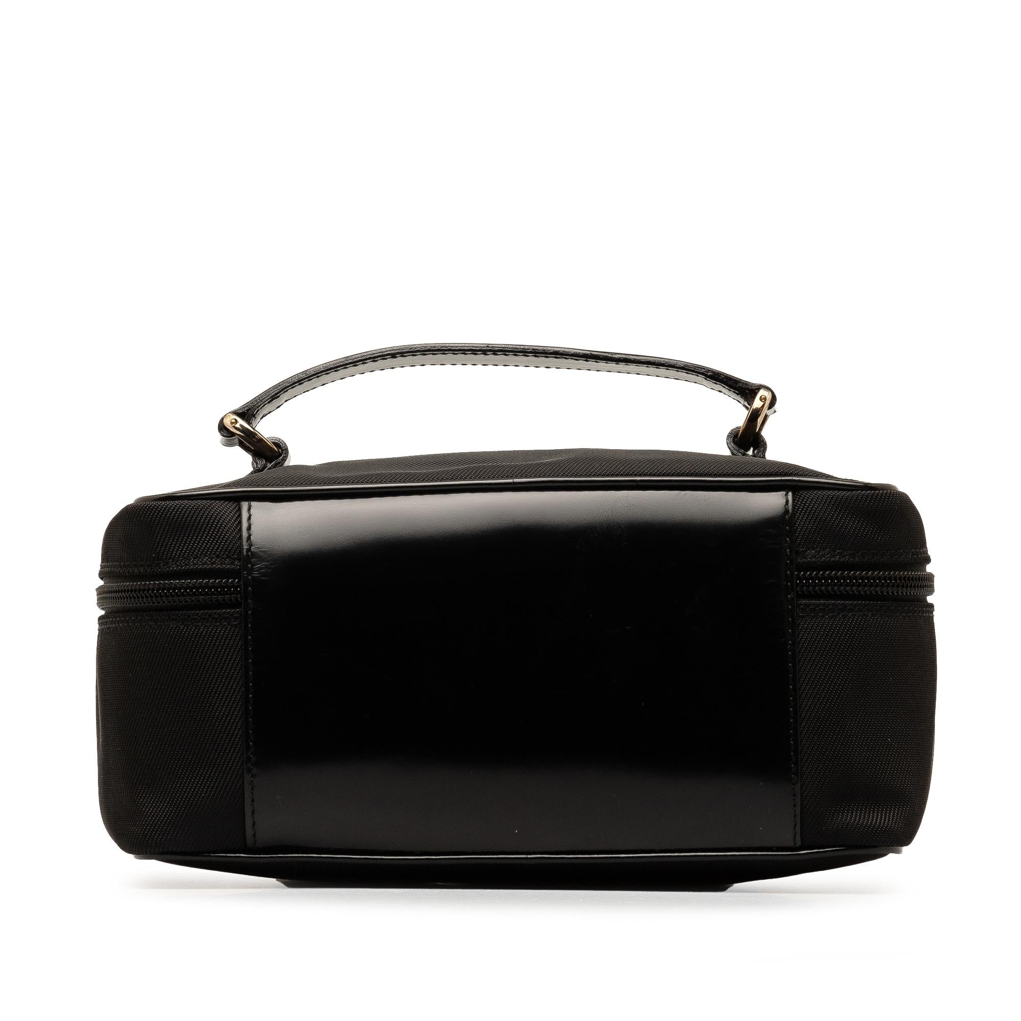 Gucci Bamboo Nylon Vanity Bag (SHG-aw2n12)