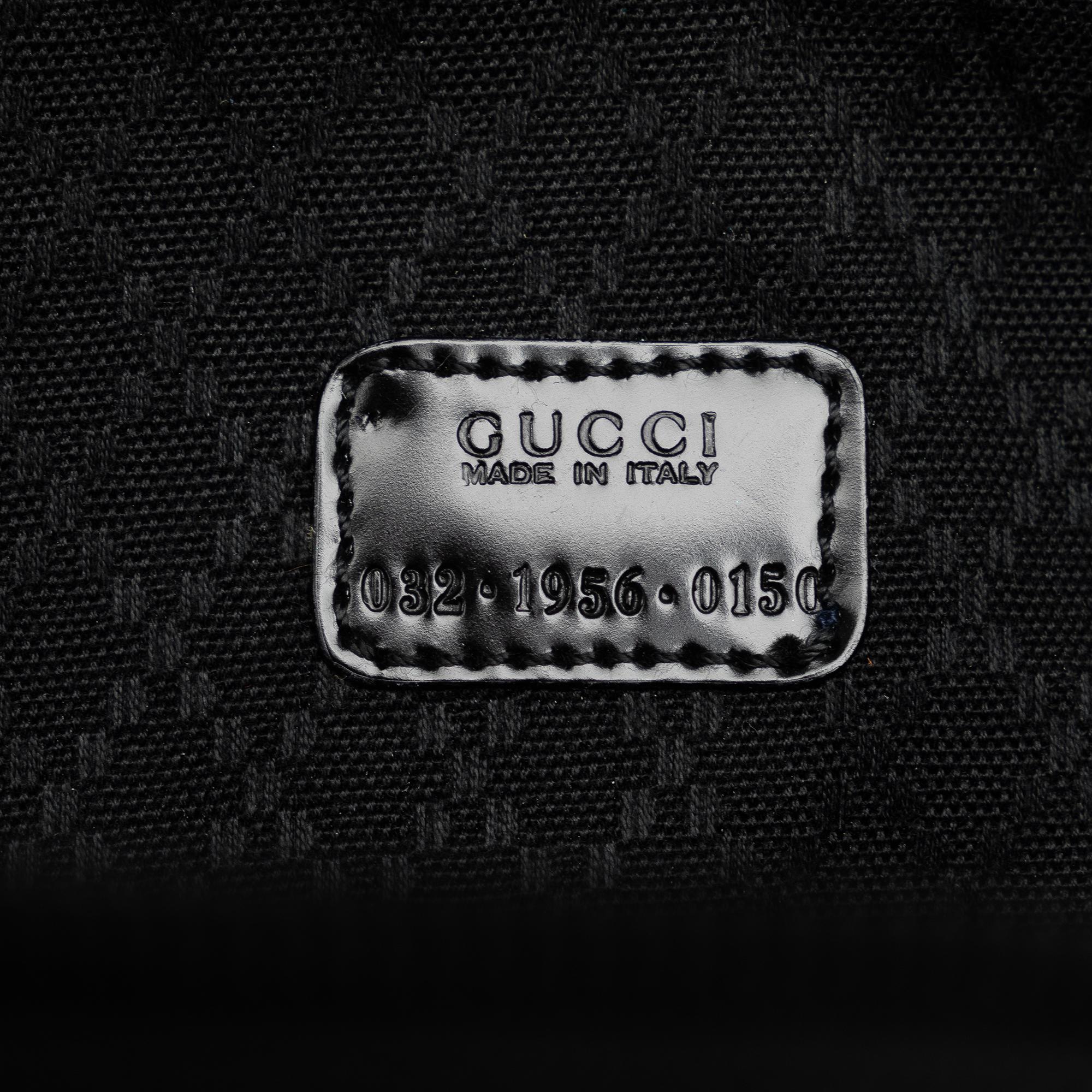 Gucci Bamboo Nylon Vanity Bag (SHG-aw2n12)